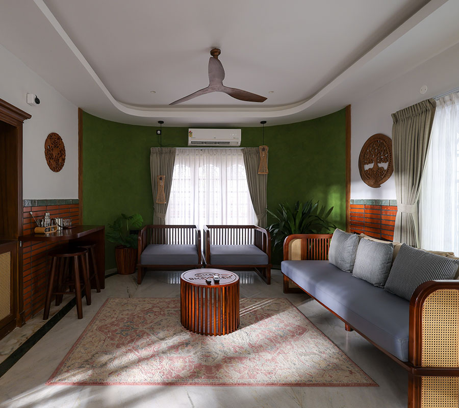 The House of Bhakthan — Living Spaces